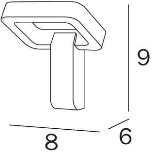 INDA® Крючок для полотенца Avenue A57200 - Вид №1