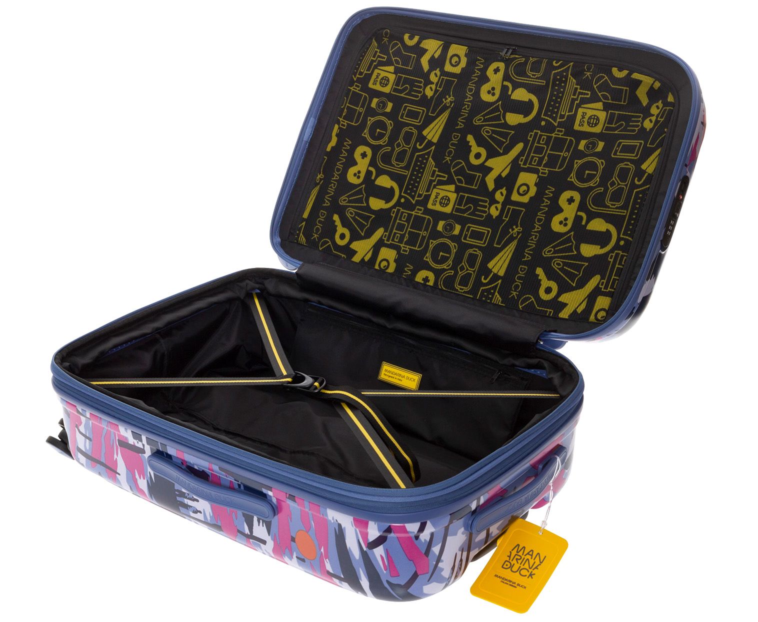 SZV62-24R Чемодан SZV62 Medium Trolley Mandarina Duck Logoduck+  - Вид №3