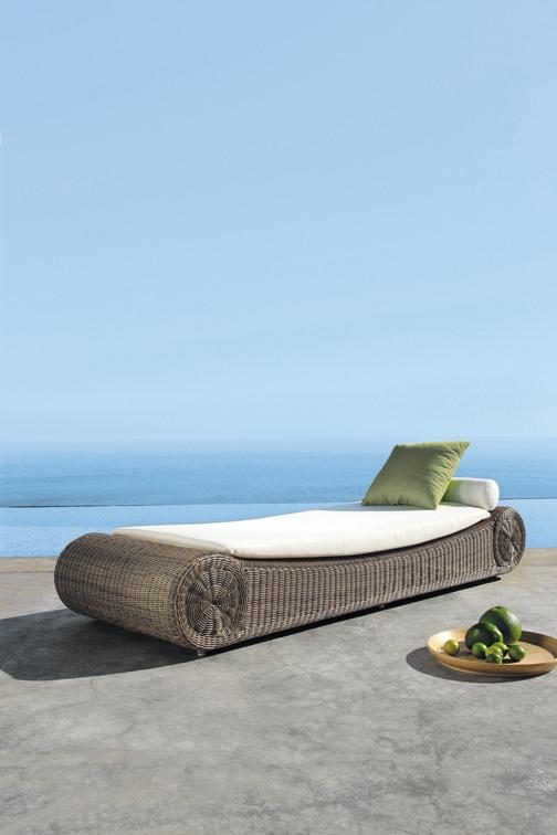 MNST123 Лежак шнур маленький 6мм старый серый Manutti River - Вид №1