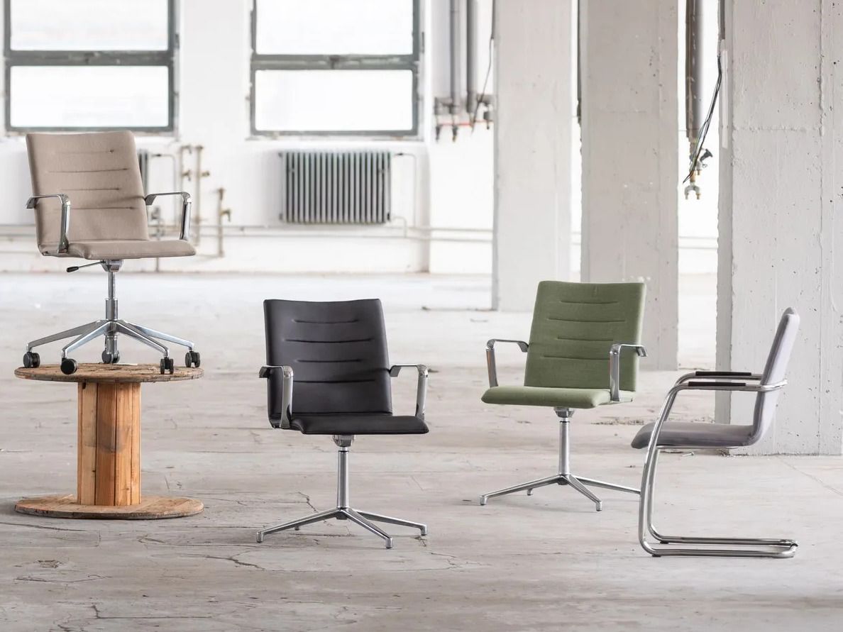 4 спиц ткань регулируемая высота операционный стул офис LD Seating ARCH-00067370 - Вид №2