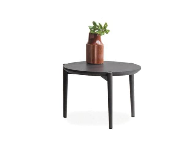 Круглый журнальный столик из массива дерева Devina Nais SCOTT ARCH-00065607