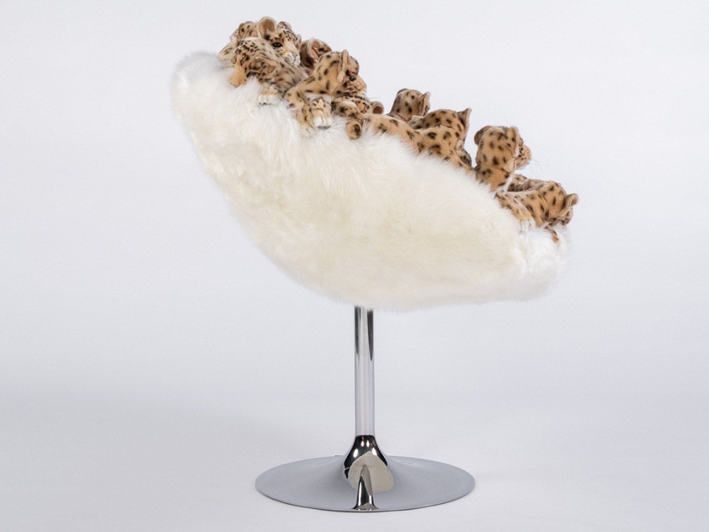 Стул из полиэстера APCOLLECTION Leo ARCH-00127524 - Вид №1