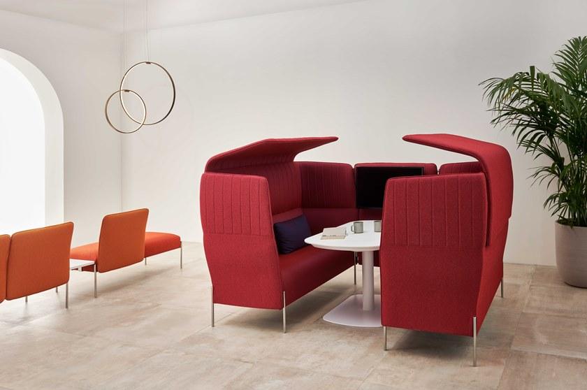 ESTEL GROUP Мягкий кожаный диван с высокой спинкой Dolly sun-id-1360779 - Вид №3