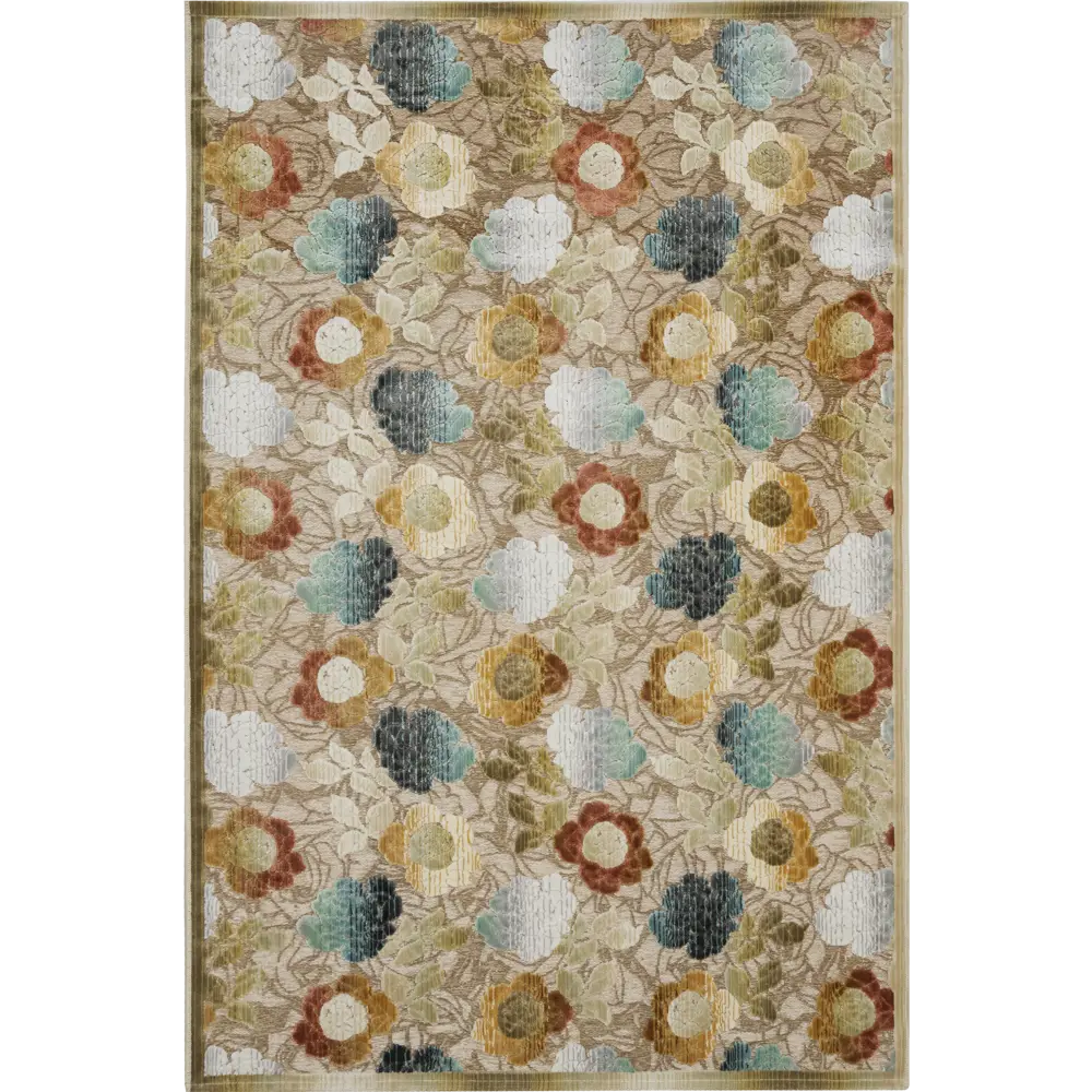 Ковер вискоза Симфония/27Z 120x180 см цвет мультиколор 82905187 STLM-2143653 CTIM  - Вид №1