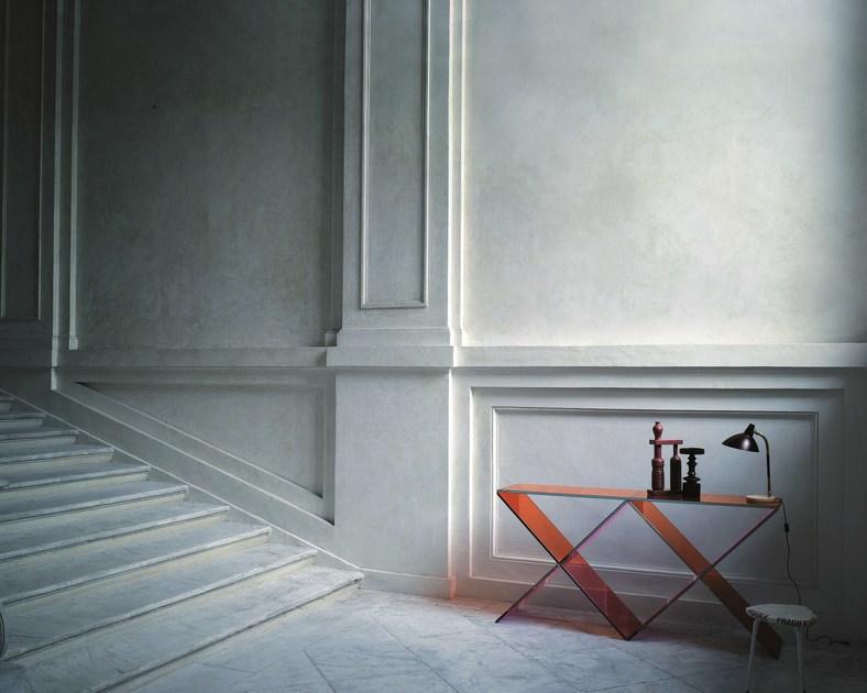 Glas Italia Прямоугольная хрустальная консоль sun-id-1433406 - Вид №2