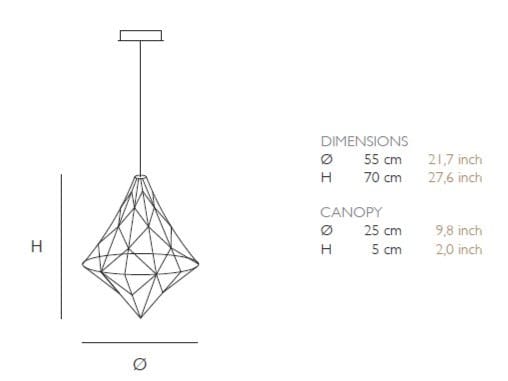 Никель светодиодный подвесной светильник Quasar Nobilis ARCH-00077417 - Вид №2