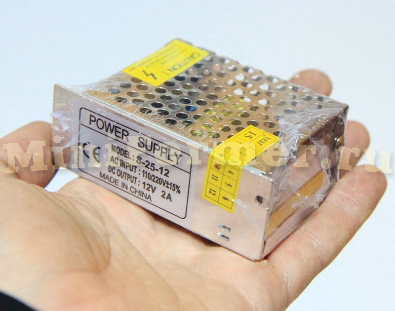 2151 Блок питания 220V AC / 12V DC 2A. LAB.Space  - Вид №7