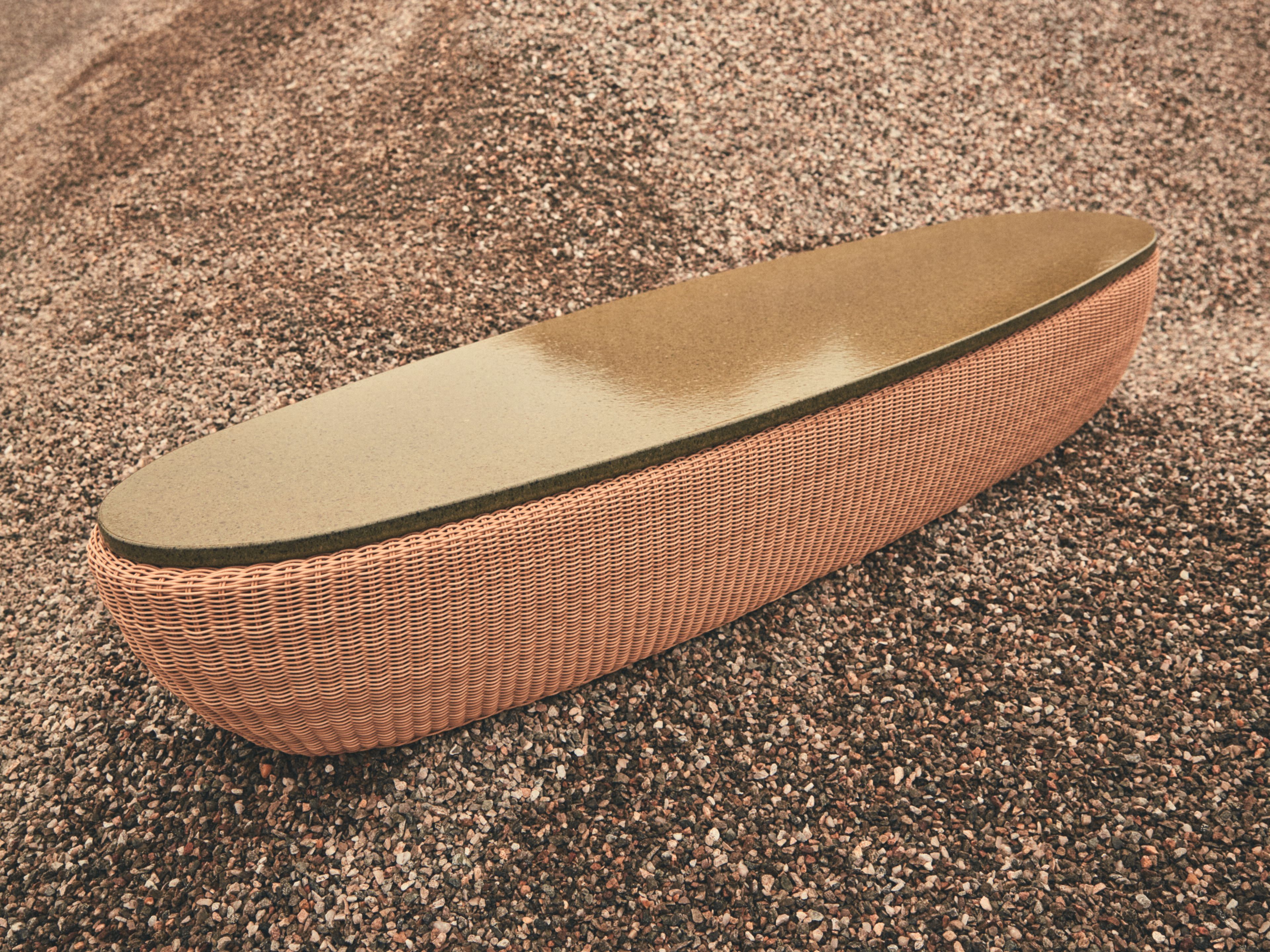 ПВХ овальный журнальный столик DE PADOVA послезавтра ARCH-00013606 - Вид №1