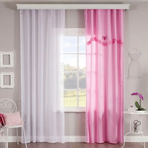Штора детская розовая 140х260 см Rosa, 1 полотно CILEK PRINCESS 00-3832651 Розовый