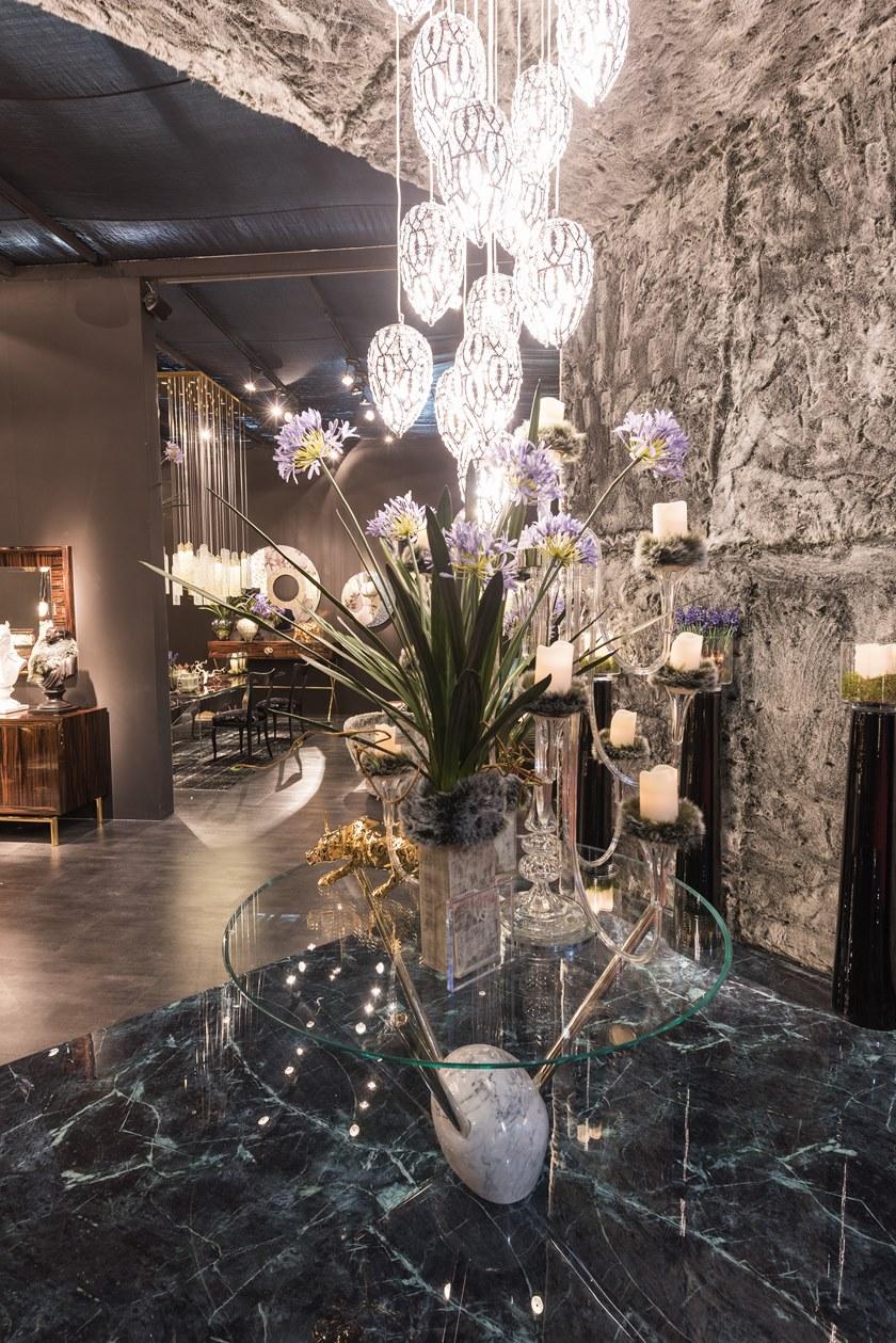 VGnewtrend Круглый стеклянный стол sun-id-1439710 - Вид №1