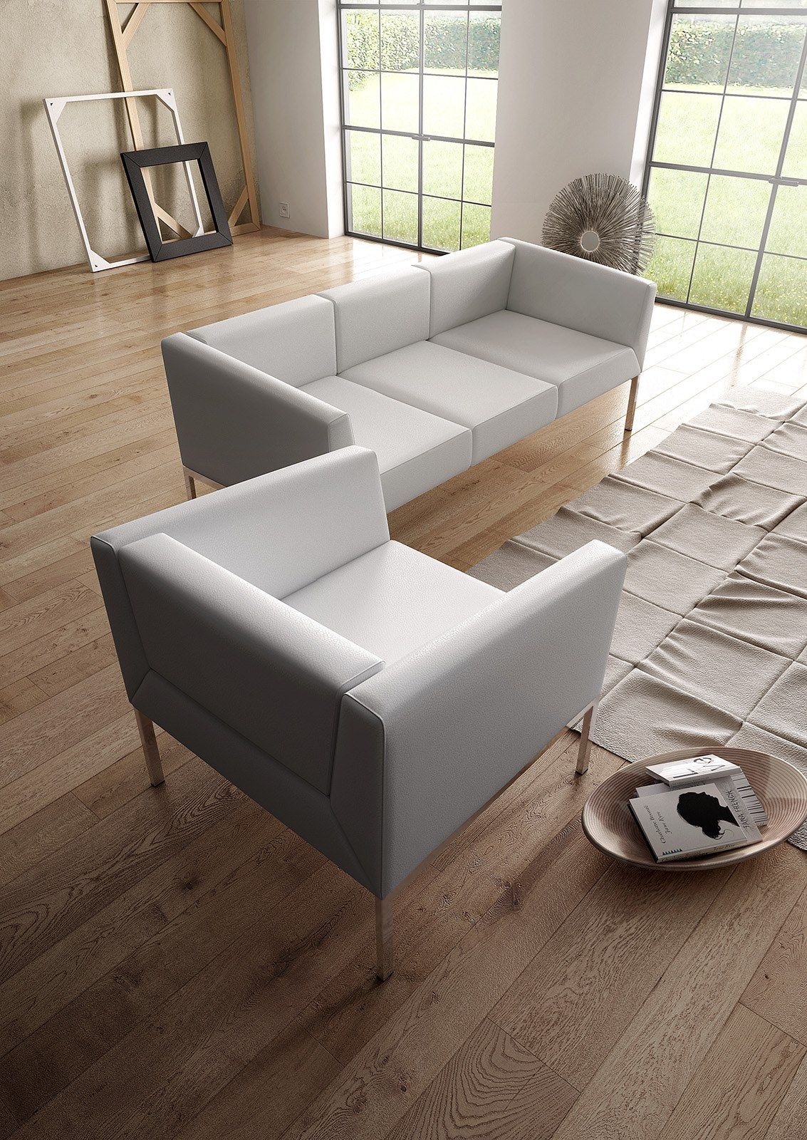 Кожаное кресло с USB-разъемом Leyform ARCH-00061417 - Вид №2