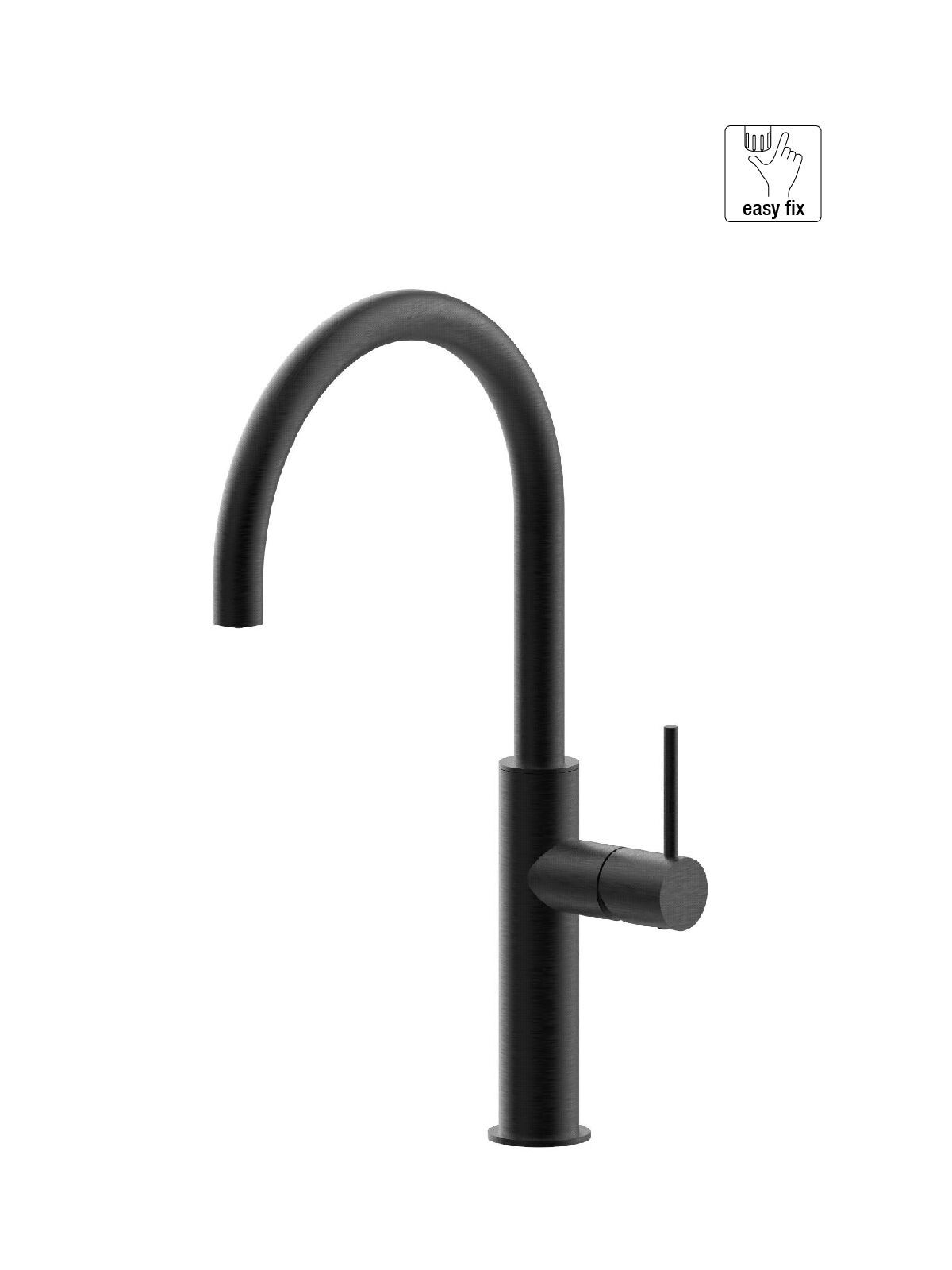 Однорычажный смеситель для кухни из нержавеющей стали Rubinetterie Frattini Pepe XL 316 ARCH-00062229 - Вид №2