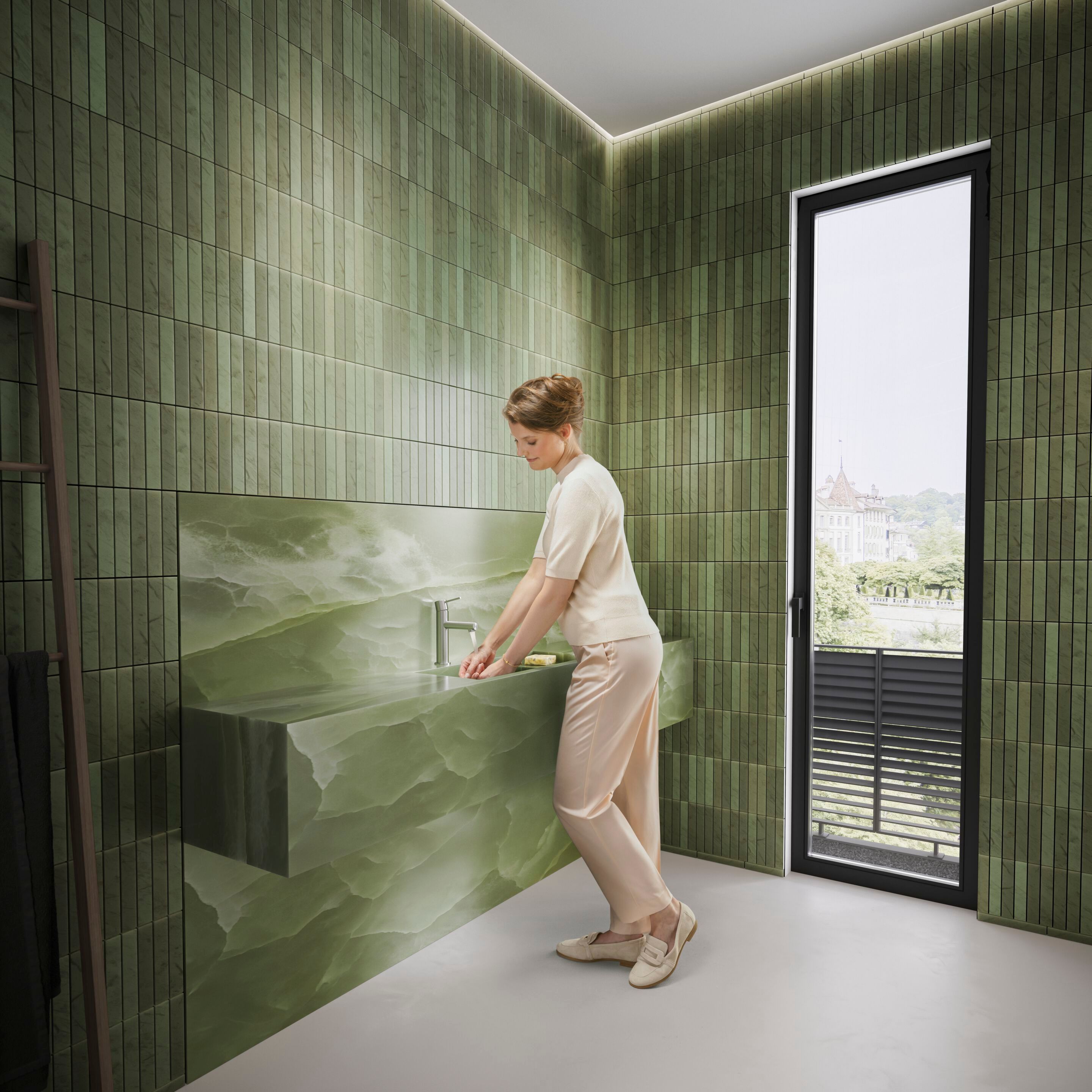 Однорычажный смеситель для раковины KWC ONO E ARCH-00065291 - Вид №6