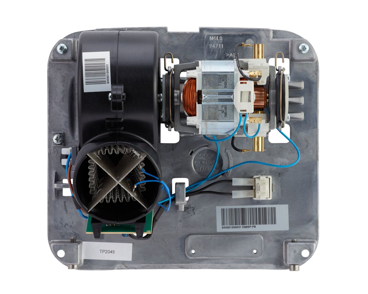 EIM288 SANIFLOW PLUS сушилка для рук с кнопкой, матовая сталь Merida  - Вид №3