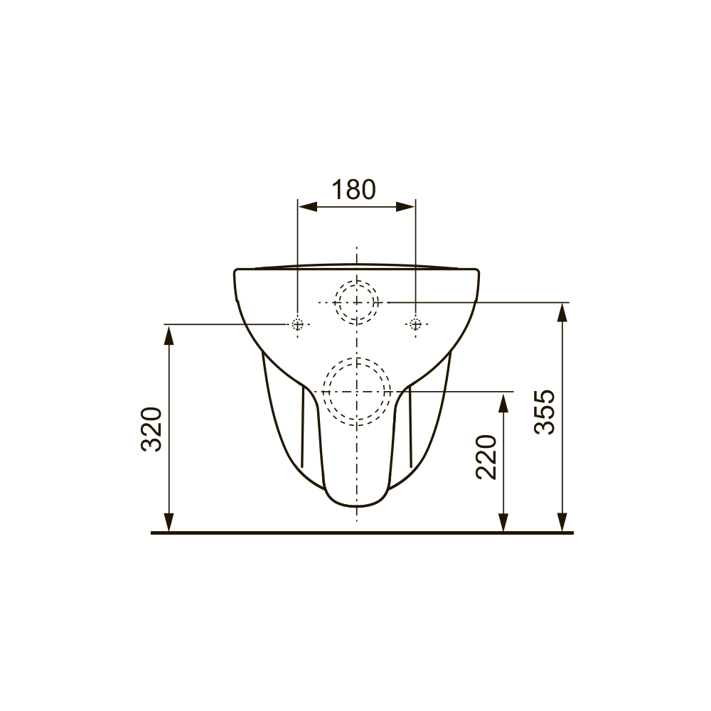 9400406.WC1 Комплекты из инсталляций, панелей смыва и унитазов ТЕСЕ V04 Tece  - Вид №8