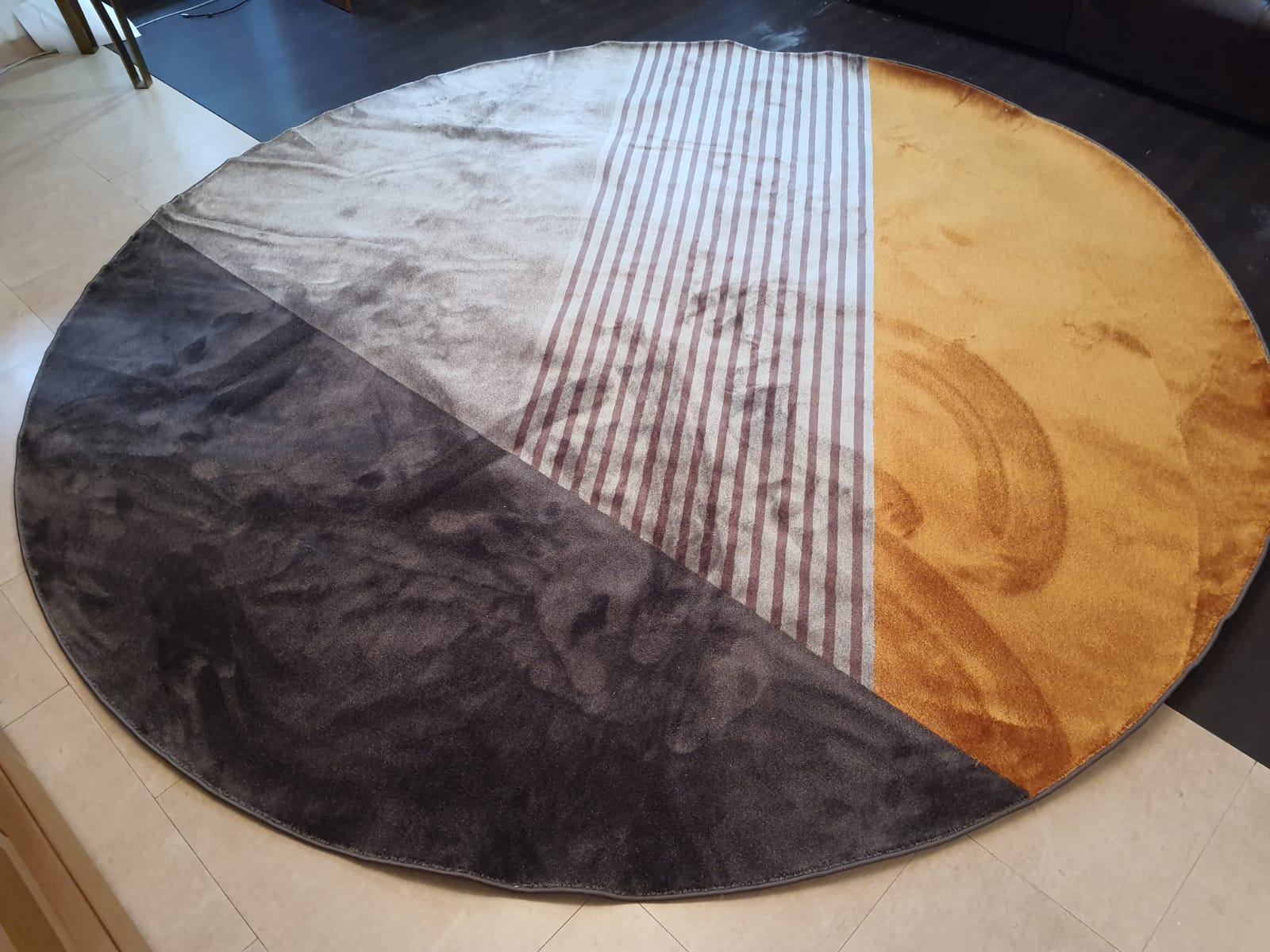 PROF Ковер в наличии из полиамида круглый диаметр 3 метра U0280S - Вид №24