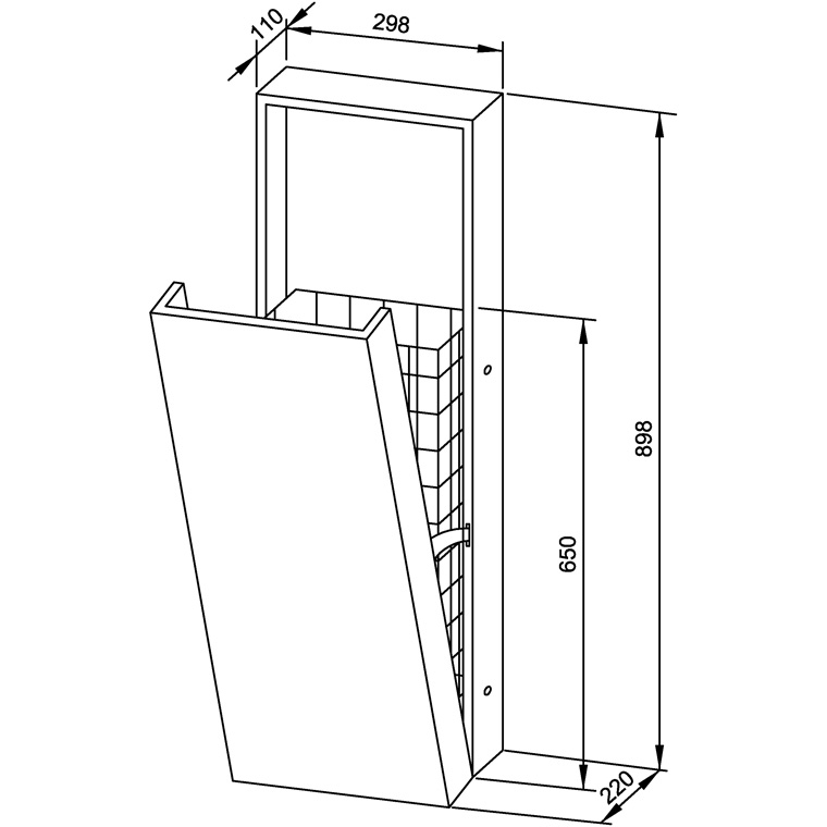 731147 Контейнер для мусора WP147 WAGNER_EWAR A-LINE Wagner Ewar  - Вид №1