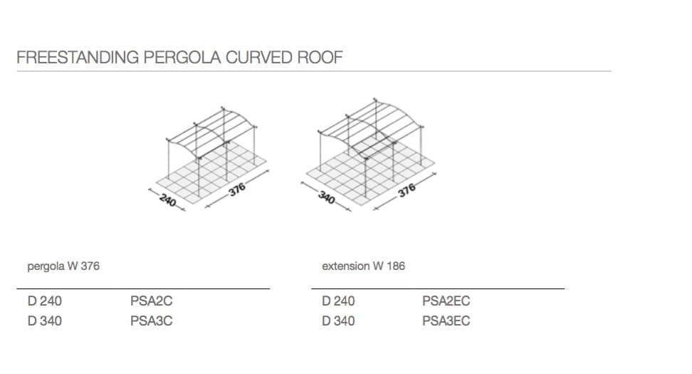 Самонесущая железная пергола Unopiù Solaire ARCH-00027413 - Вид №10