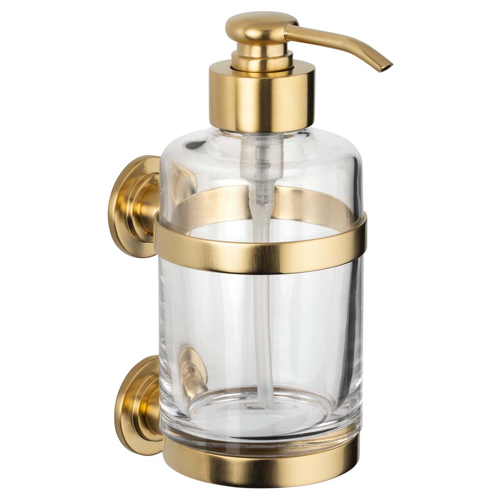 C07-530 C07-530 Настенный дозатор мыла ШАРЛЕТИ С РЫЧАГАМИ Cristal & Bronze CHARLÉTY À MANETTES I  - Вид №1