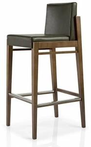 JMS Кожаное кресло с подставкой для ног Serena