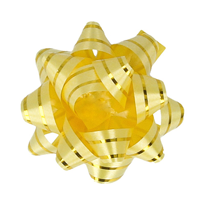 101 Бант-звездочка с золотой полосой 5 см 20/20 БЗ Grand Gift 