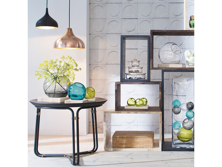 Трио ваз на подставке 8 см зелёные Axis LSA INTERNATIONAL ДИЗАЙНЕРСКИЕ 253369 Зеленый  - Вид №1