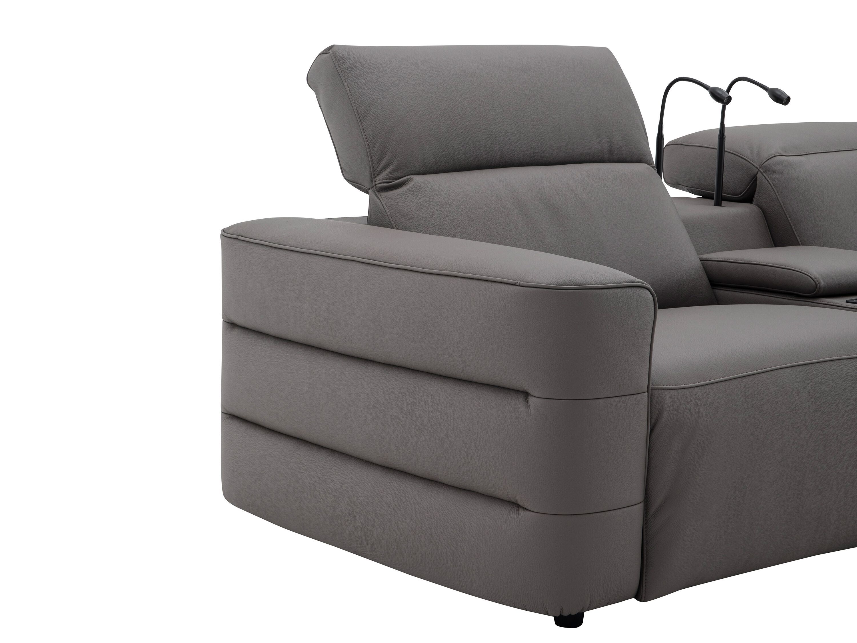 3-местный кожаный диван с откидной спинкой CAMPO DE' FIORI 5362 ARCH-00034478 - Вид №5