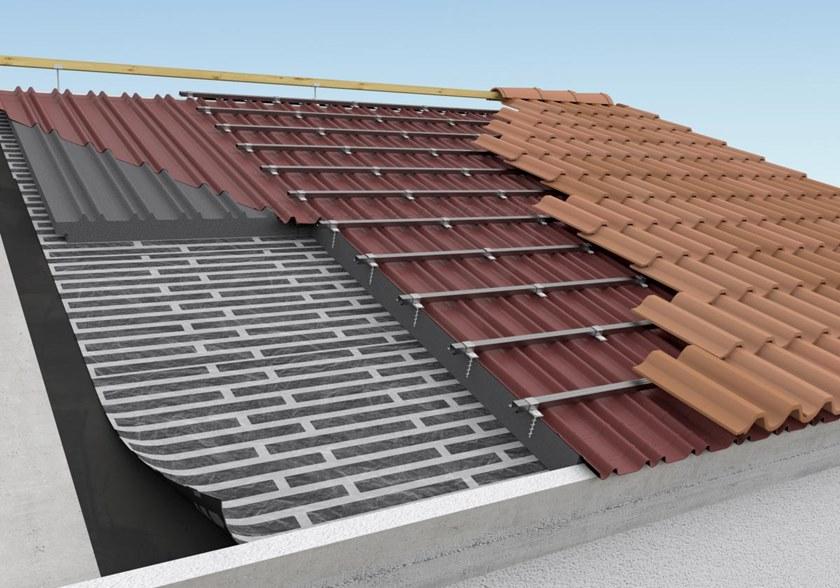 ONDULINE ITALIA Утеплитель и гидроизоляция скатных крыш Roofing system sun-id-1403686 - Вид №2