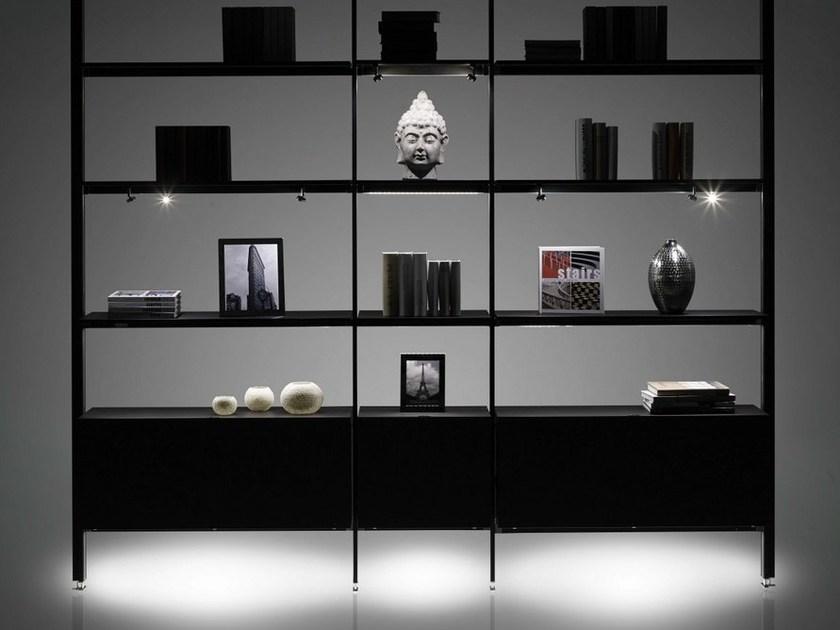 YOMEI Книжный шкаф двусторонний открытый Magic matrix sun-id-1390927 - Вид №1