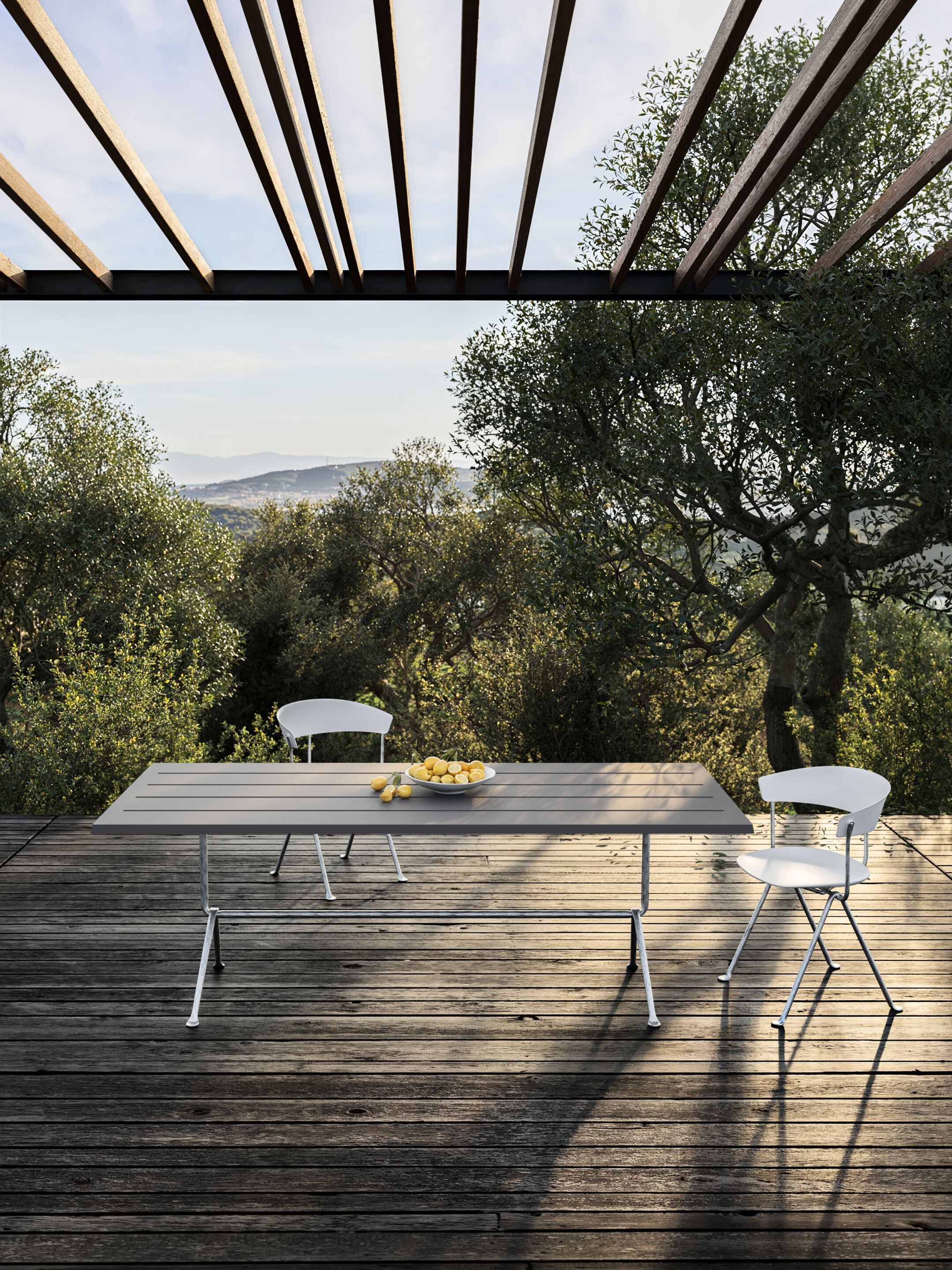 Прямоугольный стальной стол Magis мастерская ARCH-00126289 - Вид №1