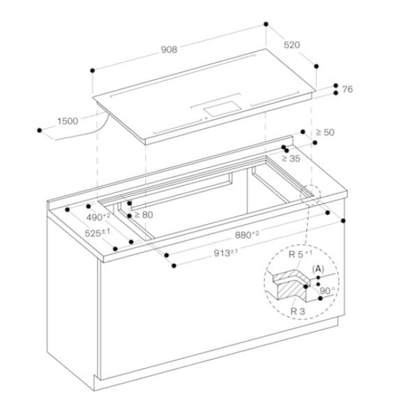 Индукционная плита GAGGENAU серия 400 ARCH-00136289 - Вид №2
