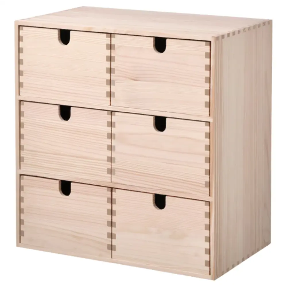 Santreyd MOPPE-2 — компактный комод с 6 ящиками для организации рабочего пространства 89379916 STLM-1463901