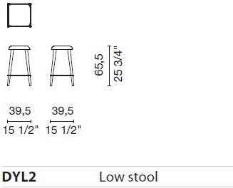 Cappellini Высокий барный стул в современном стиле sun-id-1484625 - Вид №1