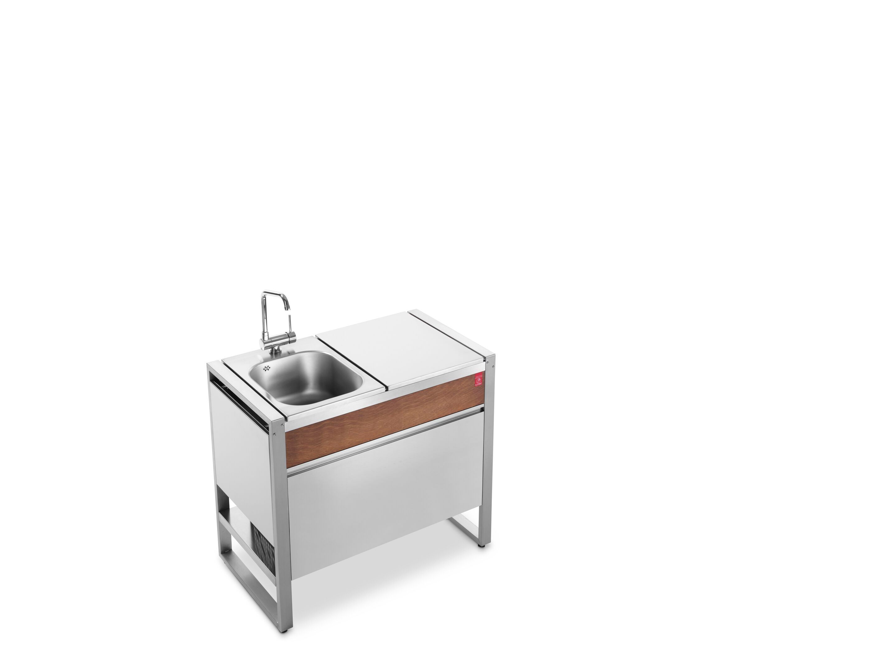 Уличная мобильная кухня с газовым барбекю PLA.NET Outdoor Cooking Kitchen ARCH-00152121 - Вид №5