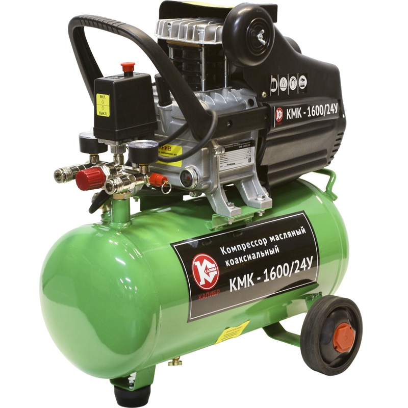 59152 Калибр Компрессор масляный коаксиальный КМК-1600/24У 