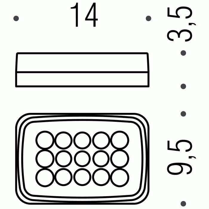 W4201 Мыльница настенная COLOMBO TIME Colombo Design - Вид №1