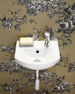 53939R01 Подвесная раковина настенная овальная Gustavsberg  белая