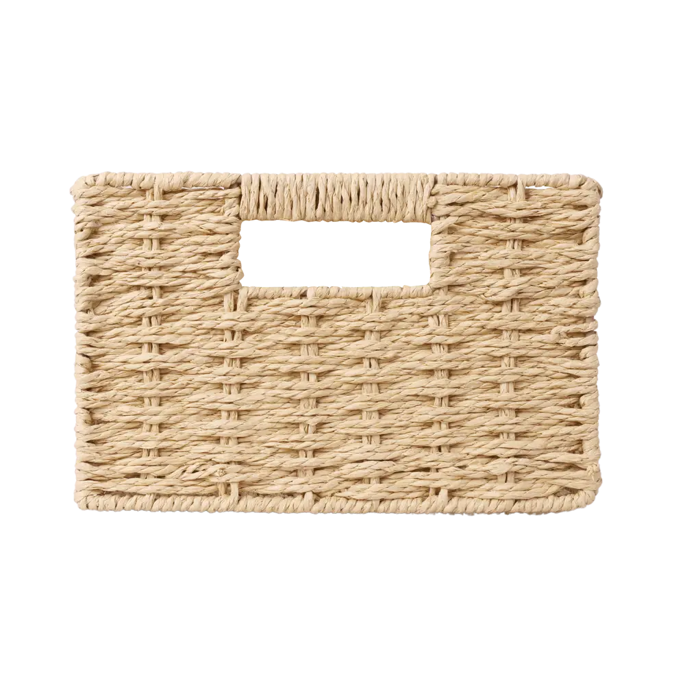 Корзина с крышкой Konsensa 18x15x30 см бумага цвет бежевый 89439483 STLM-2078602  - Вид №2