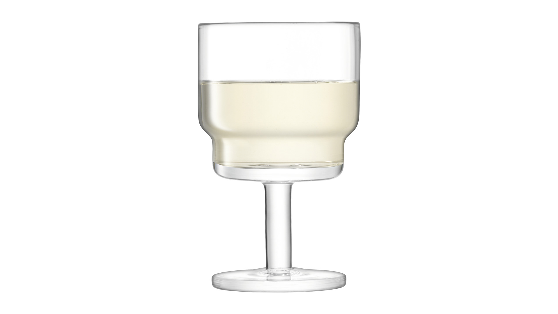 10656165 LSA International Набор бокалов для вина LSA International, "Utility", 220мл, прозрачный, 2шт. Стекло - Вид №4