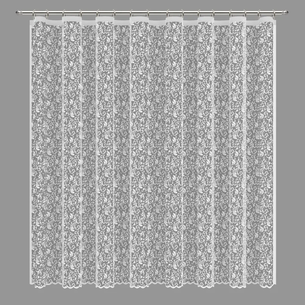 Тюль на ленте Морозко 300x280 см цвет белый Santreyd STLM-2063080 - Вид №1