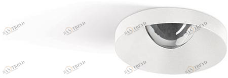 Arkoslight Полувстраиваемый светодиодный точечный светильник из алюминия Puck recessed sun-id-1399448