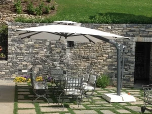 Ombrellificio Poggesi Регулируемый алюминиевый зонт с боковой стойкой