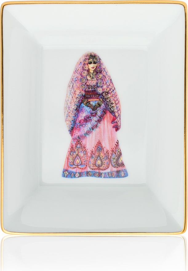 10542658 Haviland Мелочница 11см "Индианка" Фарфор 