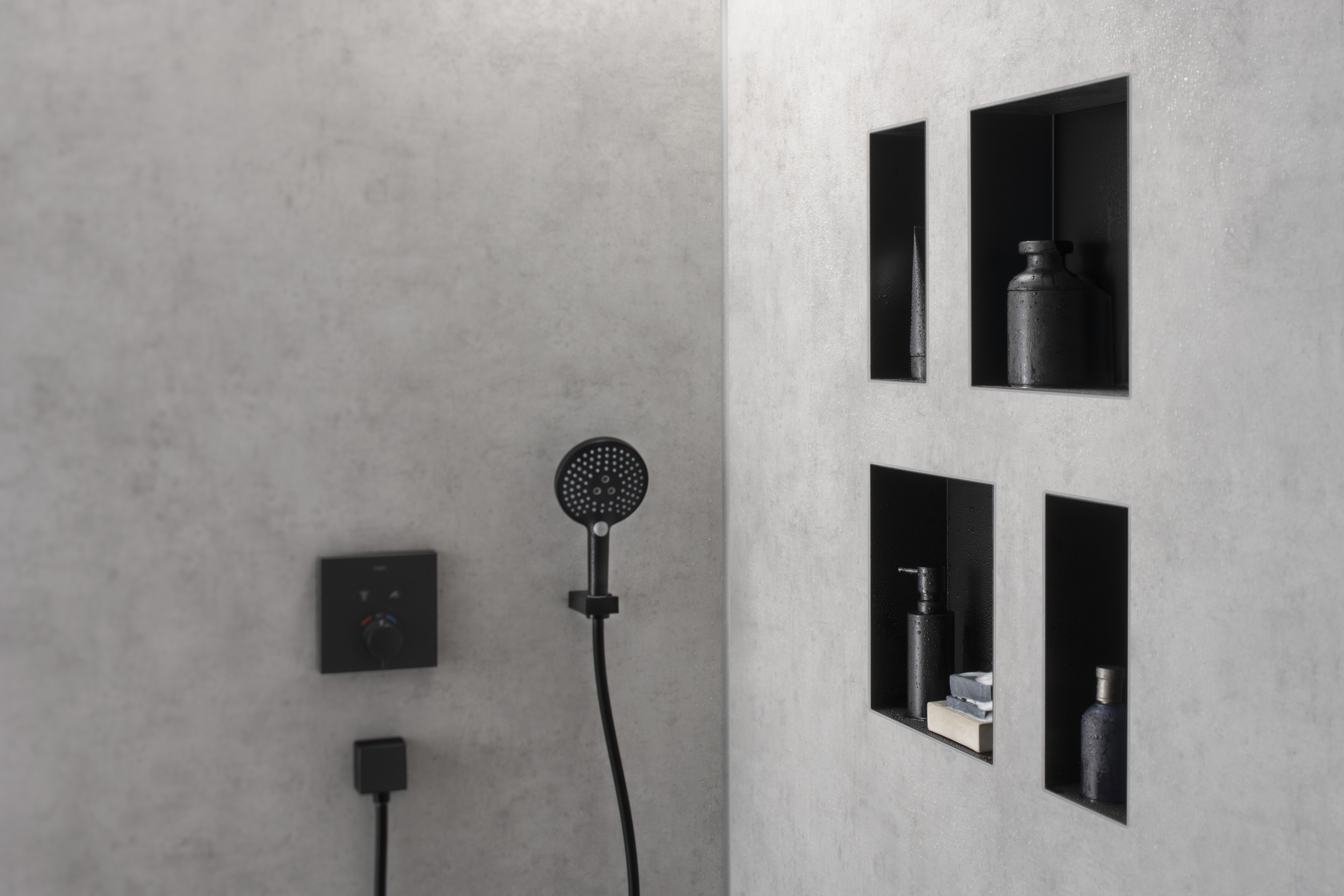 56070700 XtraStoris Minimalistic Wall безрамная ниша 300/150/100 Hansgrohe  - Вид №4