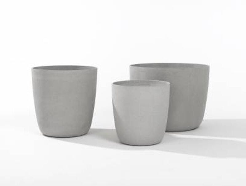 Бетонный прямоугольный низкий садовый горшок SWISSPEARL Softline ARCH-00114909