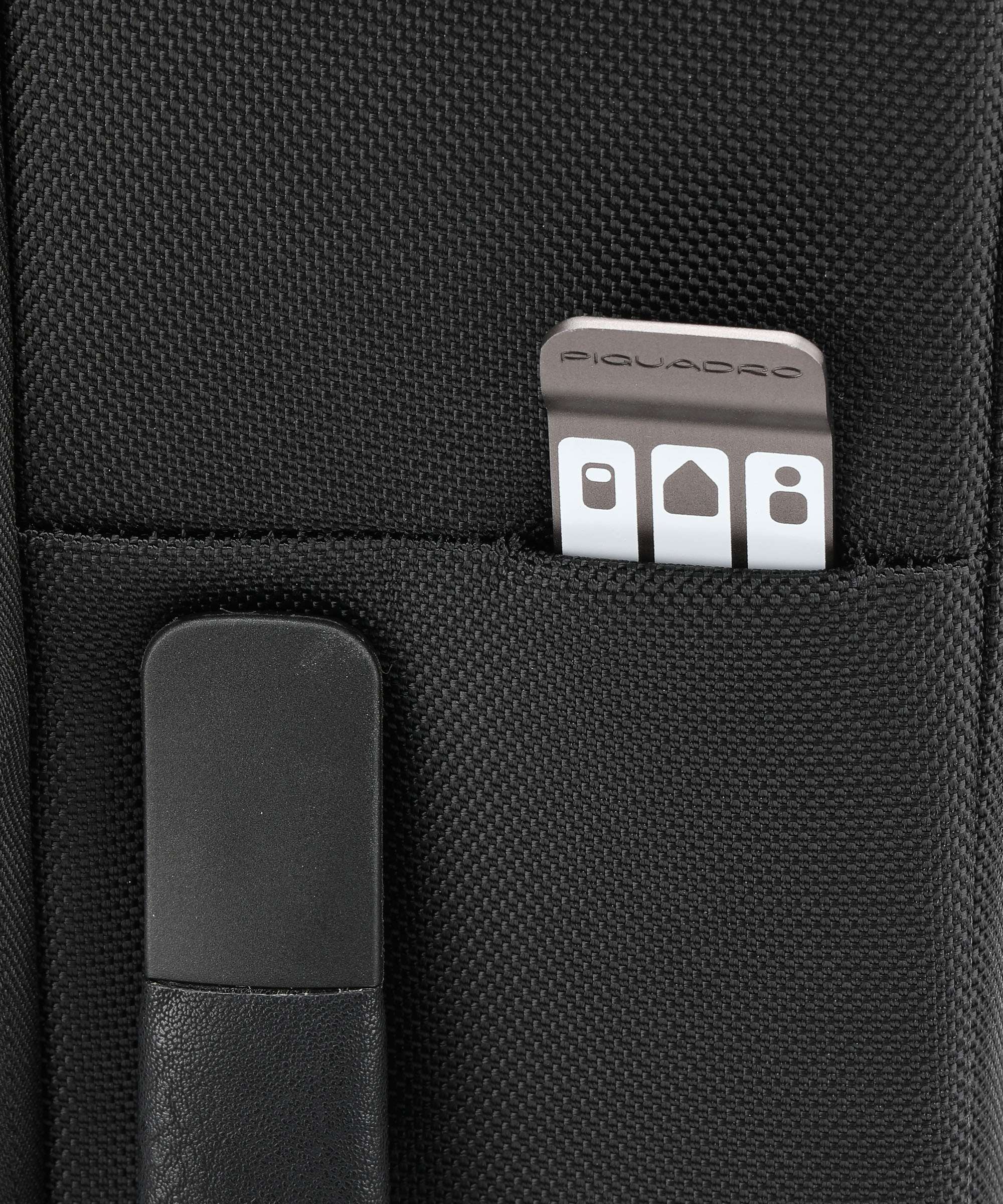 BV4732BRBM/N Чемодан BV4732BRBM Cabin Size PC and iPad Spinner Piquadro Brief  - Вид №6