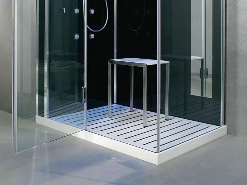 Gruppo Geromin Многофункциональная душевая кабина из хрусталя с турецкой баней Tempo sun-id-1355231 - Вид №3