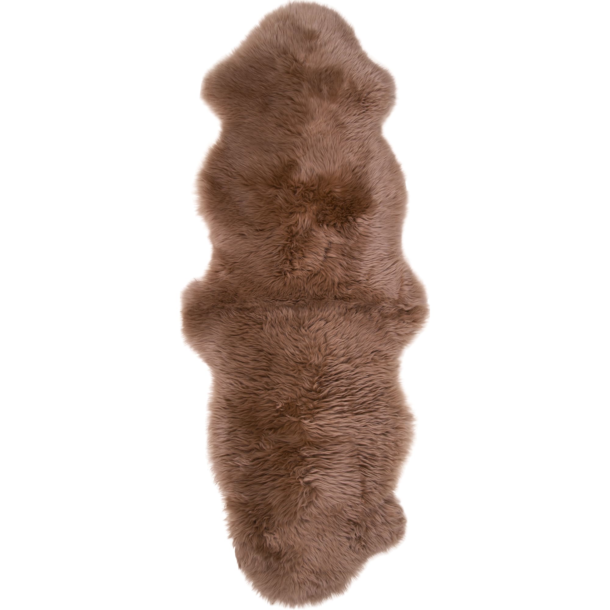 11933578 Шкура овечья двойная 1.85x0.6 м цвет шампань Santreyd 