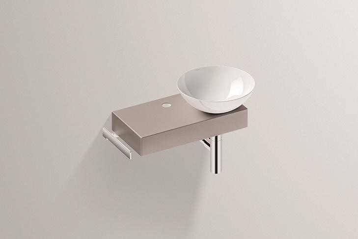 0613002081 Умывальник с тумбой, set.wp.pn2, белая, proshield, глазурованная Alape серия PN (Piccolo Novo) 