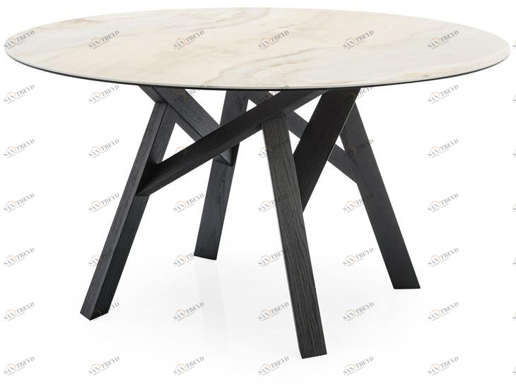 Calligaris Круглый керамический стол sun-id-1413662